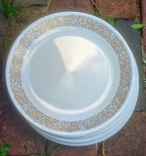 Corning Corelle WOODLAND BROWN 10" D dinner plates 1 (14 avail)