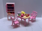 VINTAGE 1994 BARBIE SO MUCH TO DO DINING ROOM PLAYSET MATTEL READ