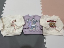 Zara- Infant Girls Sweatshirt Lot- Size 6-9 Months- Pre-Owned.