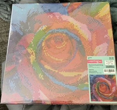 Hobby Lobby  Rose Canvas Diamond Painting