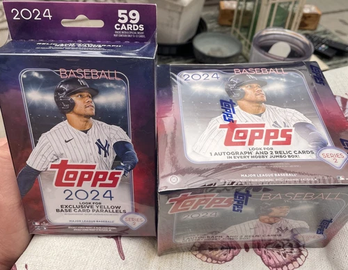 2024 Topps Series 2 Baseball Factory Sealed Jumbo Hobby Box ( Plus Hanger Box)