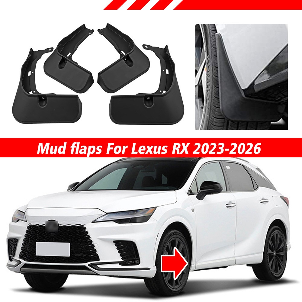 4PC Mud Flaps Splash Guard Front & Rear For Lexus RX350 RX350h