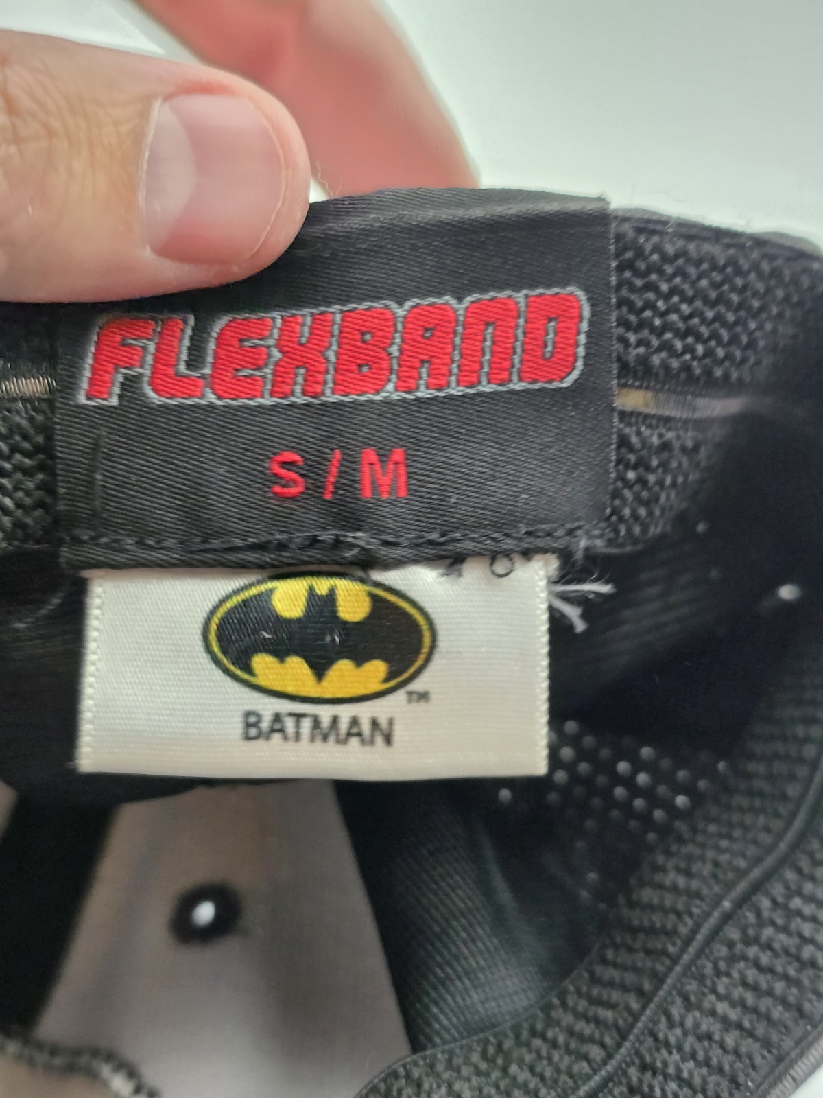 Batman Hat Cap Small Medium Flexband Baseball - image 11