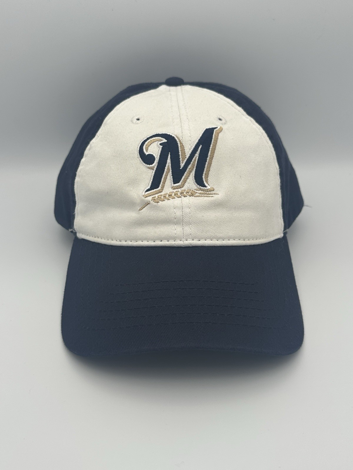 Milwaukee Brewers StrapBack Baseball Cap Hat CapA… - image 1