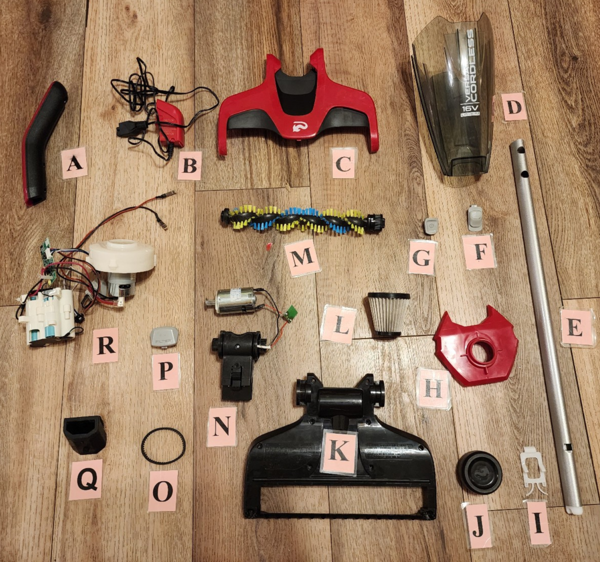 Replacement Parts For Dirt Devil Versa Cordless 3-in-1 Stick