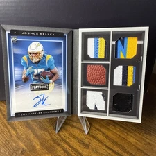 2020 Panini Playbook - Rookie Signature Locker Joshua Kelley #RSL-41 Prime /25 