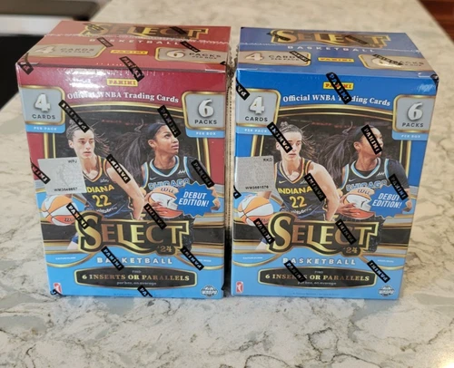 2024 WNBA Prizm Select Hobby Basketball Blaster 2 Box Lot Caitlin Clark Rookie