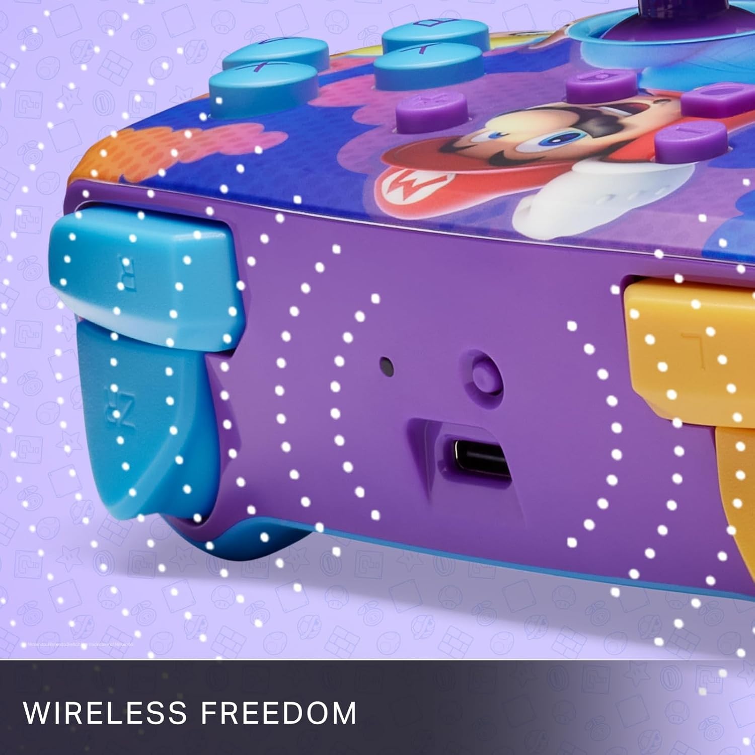 Manette sans fil PowerA avec boutons programmables pour Switch OLED et Lite