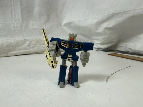 Eject Vintage 1986 G1 Transformers Hasbro Action Figure Cassette W/ Weapon