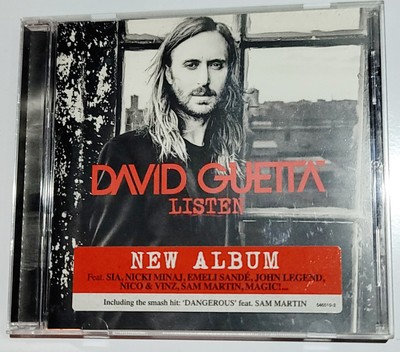 Listen by David Guetta CD, Nov-2014 Atlantic Dangerous Sam Martin Lift Me Up  