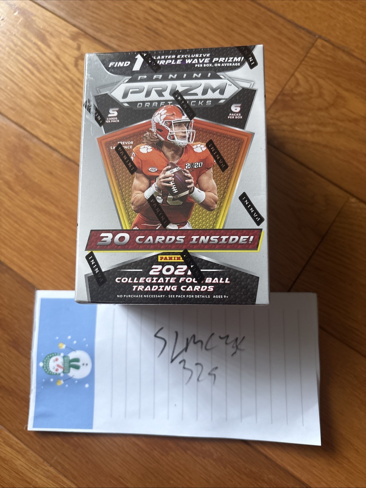New 2021 Panini Prizm Draft Picks College Football Sealed Blaster Box 6 Packs