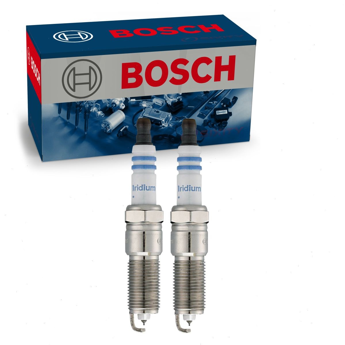 2 pc Bosch 9617 Double Iridium Spark Plugs for 924-1793 924-1471 924-1448 mu