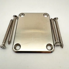 Van Dyke-Harms Extra Thick Stainless Steel Neck Plate for Fender 25054