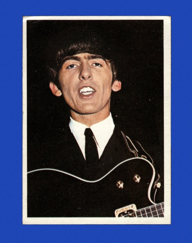 1964 Topps Beatles Diary Set-Break # 47A George EX-EXMINT *GMCARDS*