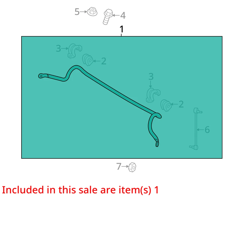 2015 Hyundai Accent FWD Front Stabilizer Bar OEM 118K Miles - LKQ427358085 - Image 4 of 4