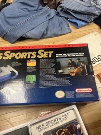 Nintendo Entertainment System NES Sports Set CIB Console Complete Box Tested