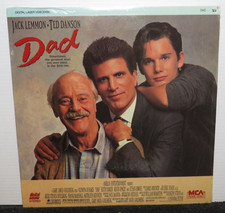 DAD MOVIE JACK LEMMON TED DANSON LASERDISC