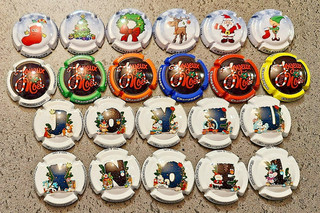 Capsule de champagne : Génériques. Séries N°1032 1033 1034 !!!