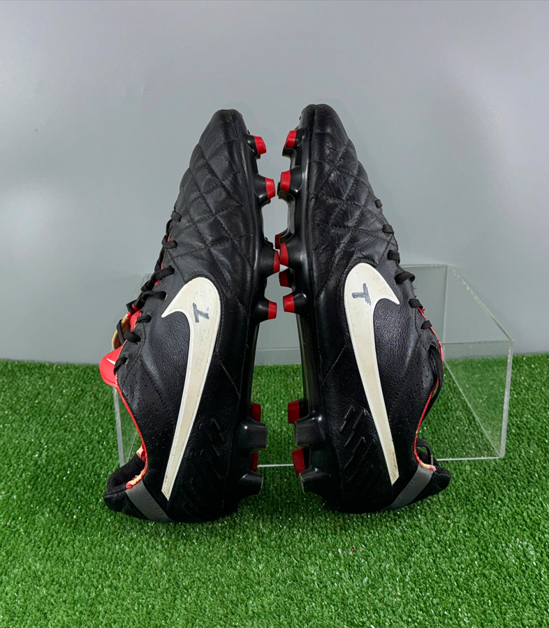 Nike Tiempo Legend IV FG 454316-016 Elite US10 UK9 Black boots
