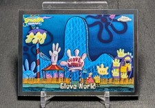 Glove World 2025 Topps Chrome SpongeBob SquarePants 25th Anniversary Card #126