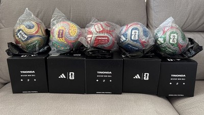 2026 FIFA World Cup Trionda Adidas Mystery Mini Soccer Ball  (Complete Set Gold)