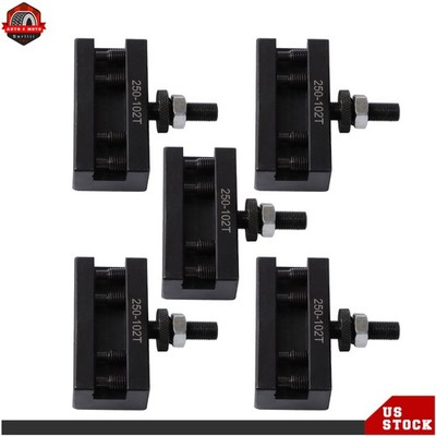 5Pcs 5/8'' Oversize AXA 250-102XL Quick Change Turning Facing Tool Post Holder