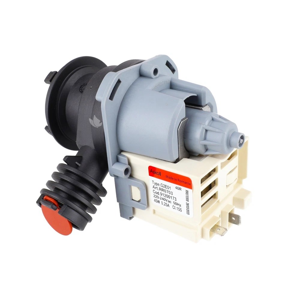 Pompe de vidange ASKOLL G2E01 RR0703 45W Lave-vaisselle - 91200173  Candy Hoover - Photo 2/4