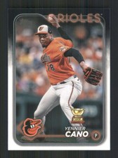 2024 Topps #158 Yennier Cano Baltimore Orioles 43439