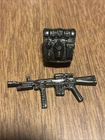 GI Joe 1989 Python Patrol Viper AF Original Assault Rifle & Backpack Accessories