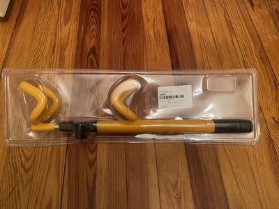 Autowear Steering Wheel Lock 6009L Yellow/Black Twin Hook Car Theft Lock New