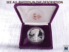 NobleSpirit GEM 1988 S .999  FineSilver American Eagle 1oz in Box