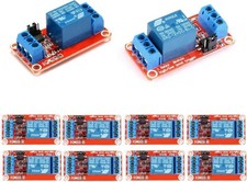 12V 1 Channel Relay Module Optocoupler Isolation High Low Level Trigger 250V