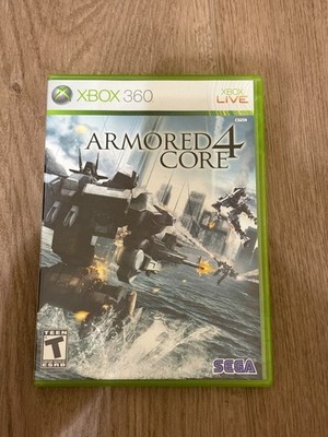 Armored Core 4 Xbox 360 2007 CIB Complete With Manual FromSoftware Mecha
