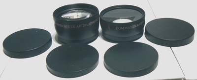Commander Optics 58mm HD 2.2X AF Telephoto AND HD 0.43X Wide Angle Macro Lens
