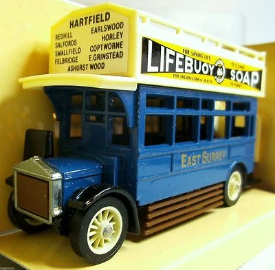 Y-23 AEC OMNIBUS TYP S 1922 LIFEBUOY SOAP Mint boxed Matchbox Yesteryear v. 1989 - Bild 1 von 4