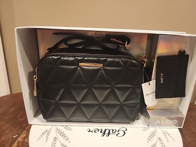 Aldo crossbody bag and wallet package for women