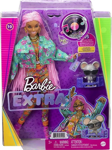 Barbie Extra Doll 10 with Floral Print Jacket and Sierra Leone Ubuy