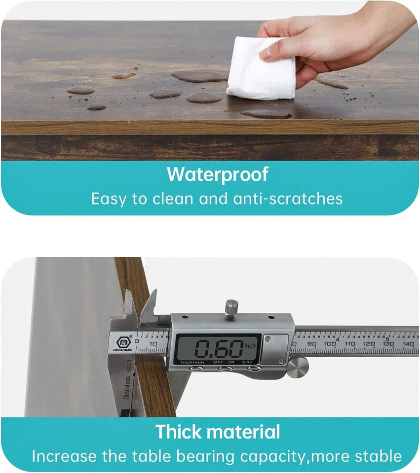 升降咖啡桌带隐藏隔层和储物架客厅 — 第 4/4 张图片