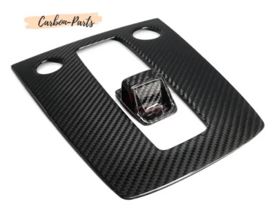Schaltrahmen  Echt-Carbon passend für Audi A3, S3, RS3 8Y     2-teiliges Set