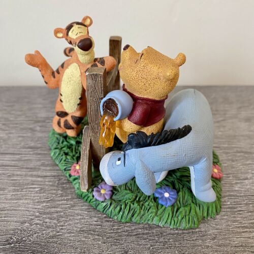 Simply Pooh Figurine Tigger Eeyore Good Neighbours Are Hard To Find Disney Rare - Picture 2 of 22