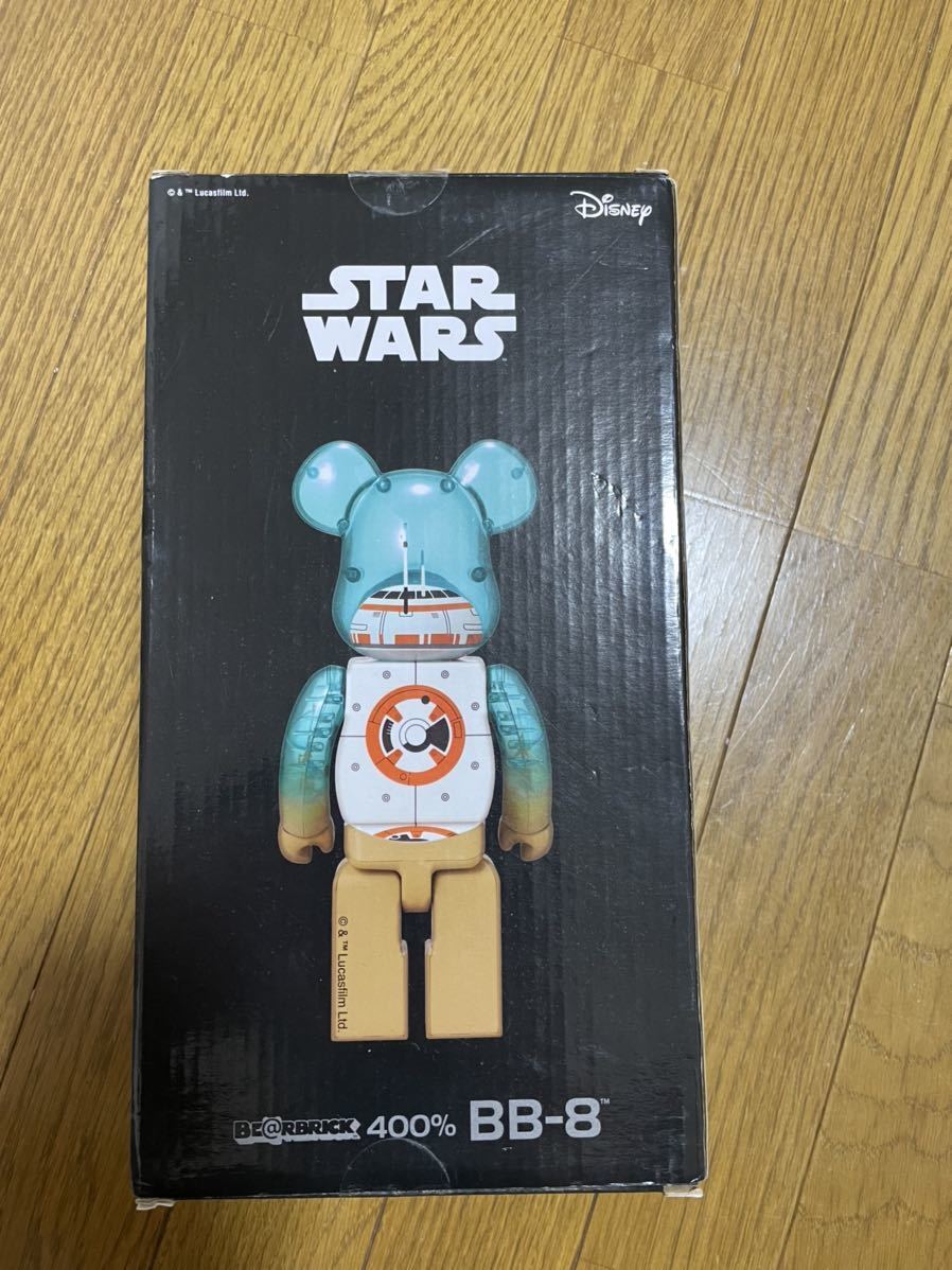 Happyくじ スターウォーズ ベアブリック 400% 特賞 BB-8 /STAR WARS BE@RBRICK n5ksbvb Bearbrick Star Wars BB8 400% Happy Kuji Lottery Limited