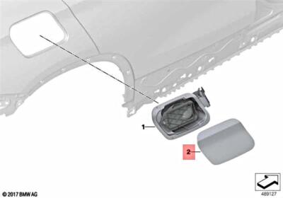 Genuine BMW F39 X2 16d 18d 18dX 18i 20d 20dX 20i 20iX Fill-In Flap 51177468161