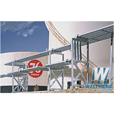 NEW Walthers 933-3114 Refinery Piping Kit HO Scale FREE US SHIP