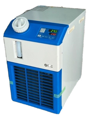 SMC HRS024-WF-20 Compact Water Cooled Thermo Chiller Used