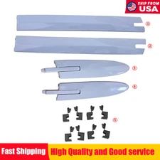 Left + Right Convertible Roof Top Hinge Cover Clips For BMW E93 335i M3 M4 F83