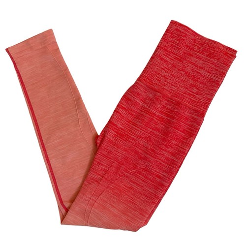 Yelete Leggings Women's M/L Orange High Waisted