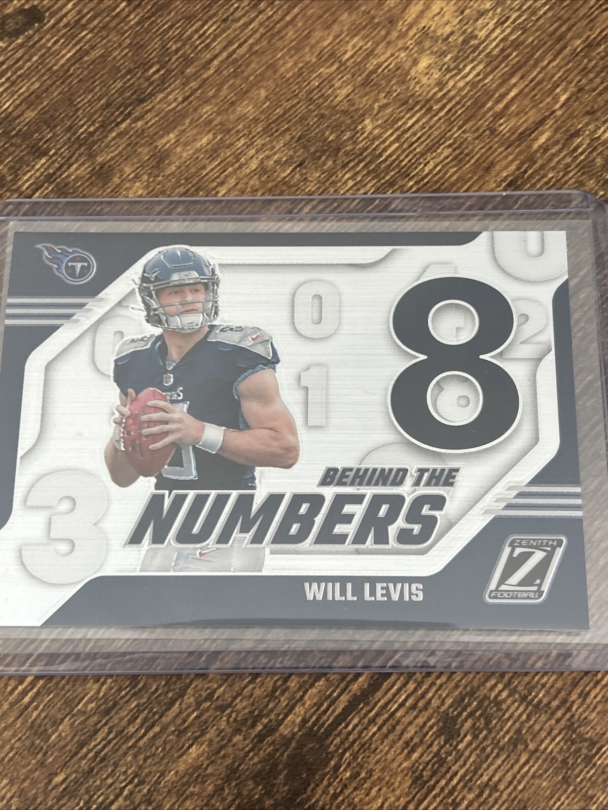 2023 Panini Zenith - Behind The Numbers #29 Will Levis (RC)