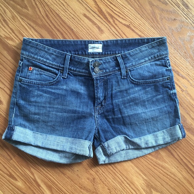 Cato est.1946 Women's Denim Shorts White Cuffed Flag Design Pocket Size 18 Beach | eBay