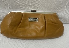 Jane Marvel Cream and Greyish MANGO Color S Clutch One Size