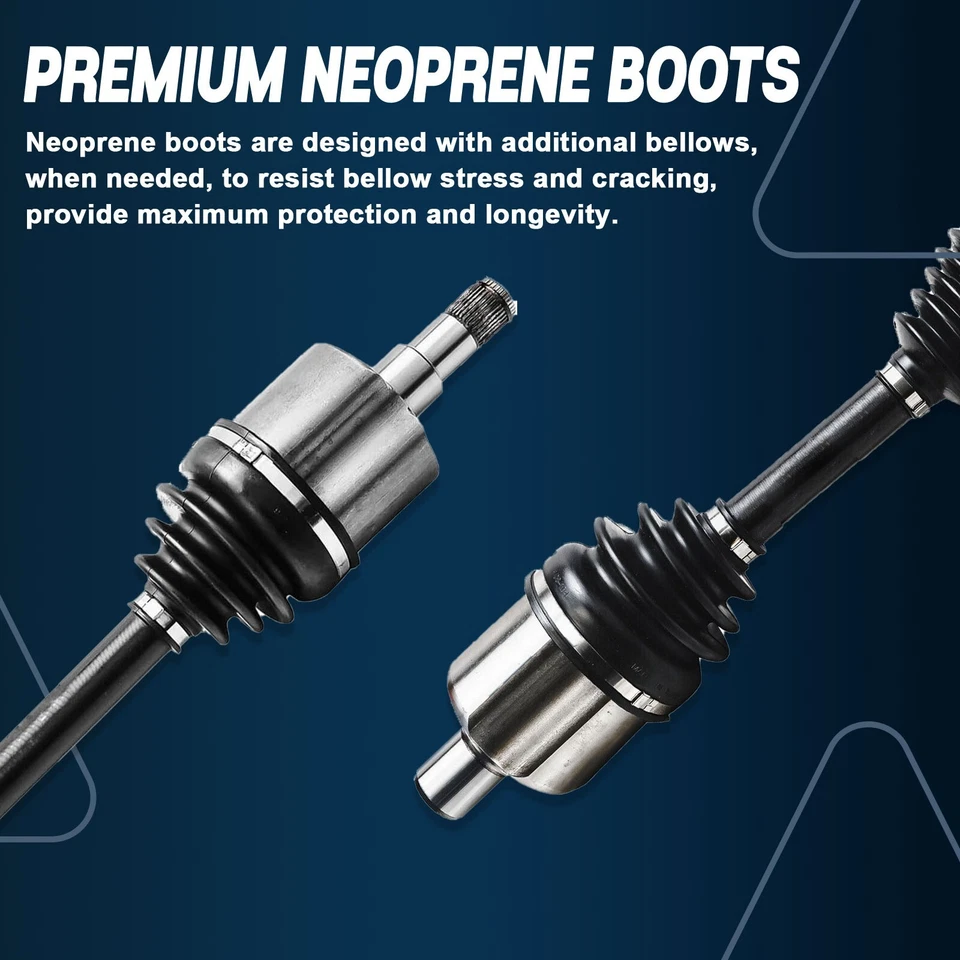 2x Front CV Axle Shaft for Chevy Impala Venture Lacrosse Century Intrigue Foto 3 de 4